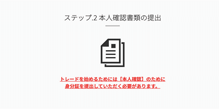 FXジャイアンツで出金するための本人確認方法