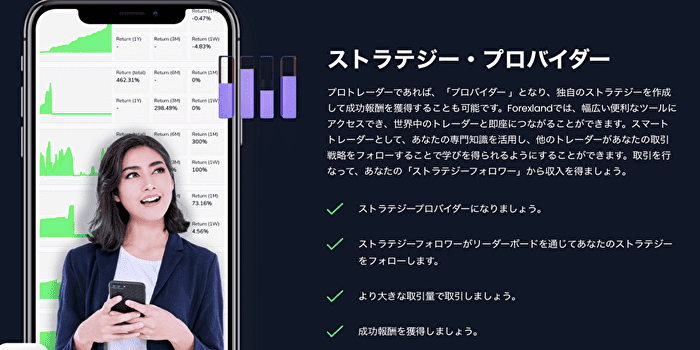 ストラテジープロバイダーになって成功報酬を獲得