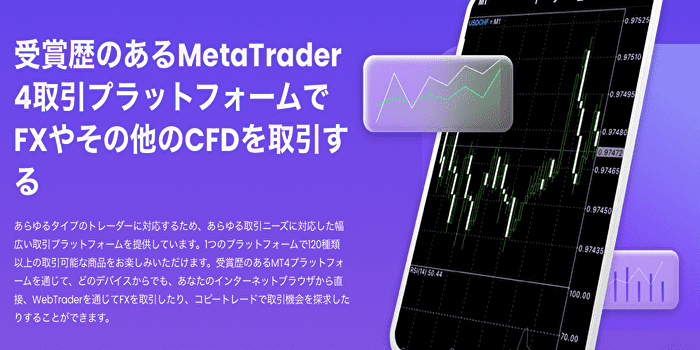 ①MT4をダウンロードする