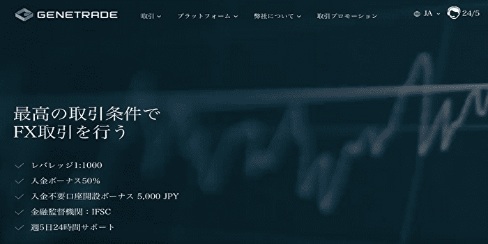 ジェネトレード(genetrade)の評判