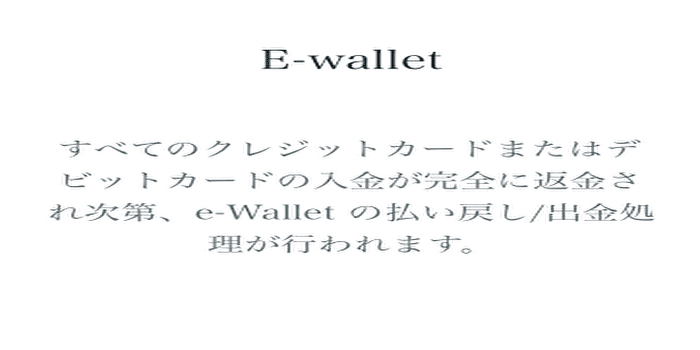 E-wallet